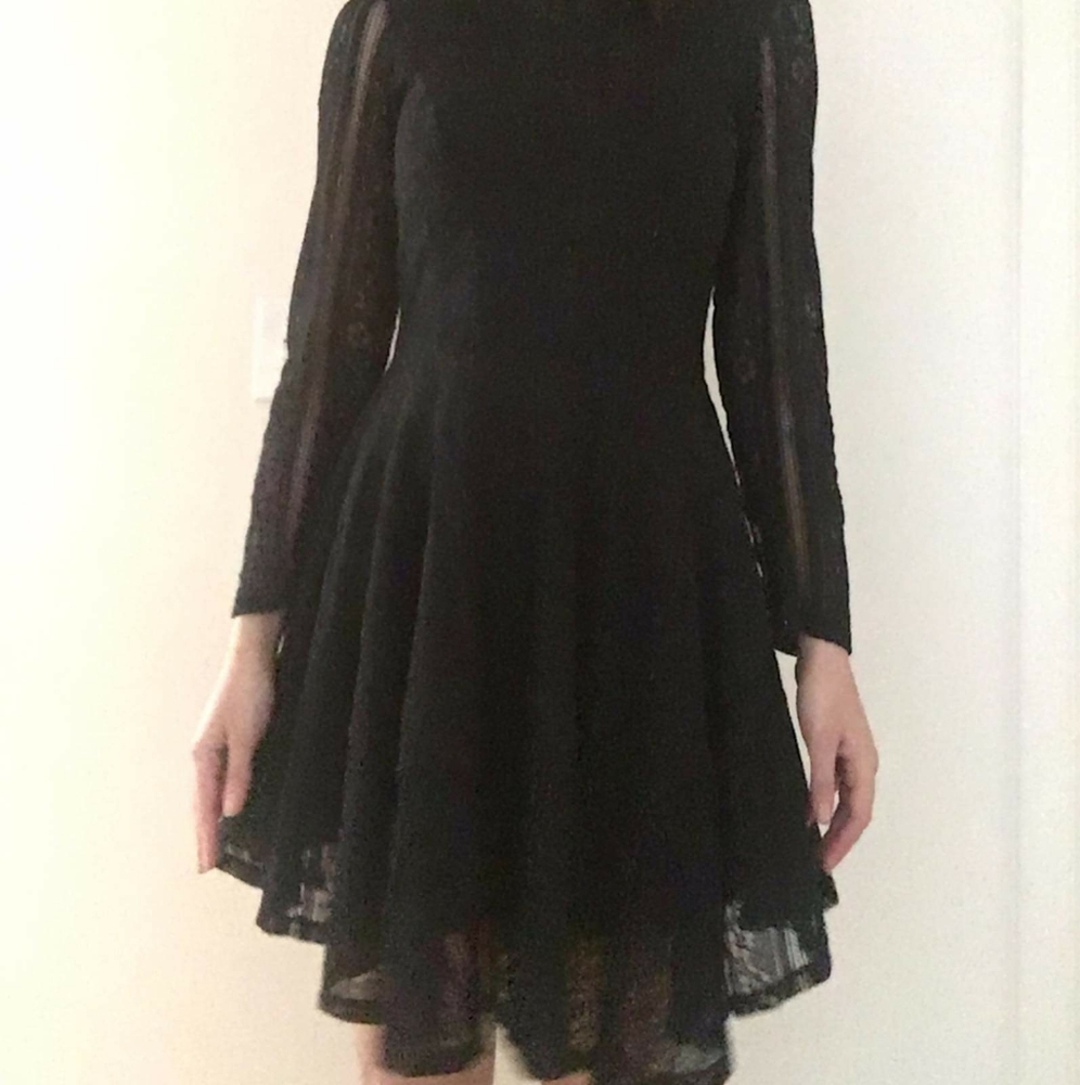 H&M Black Lacey Dress